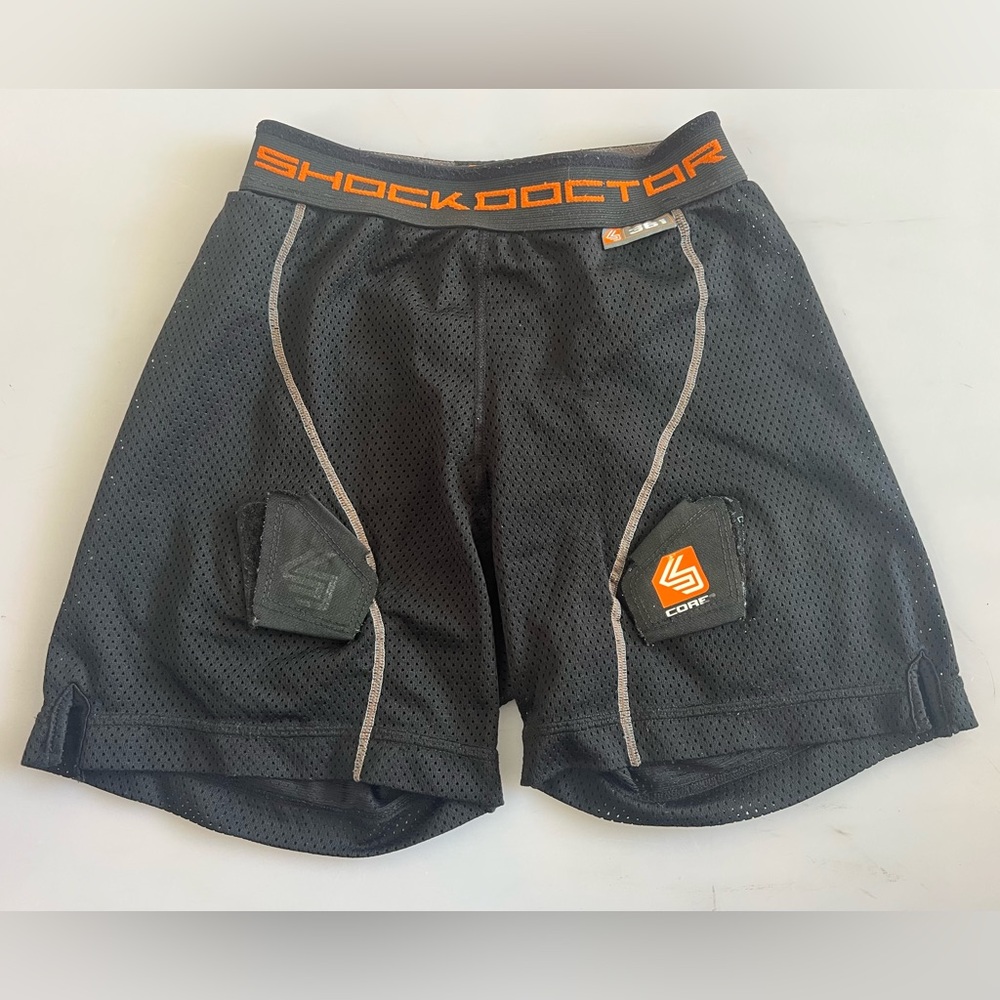 Shock Doctor boys hockey shorts